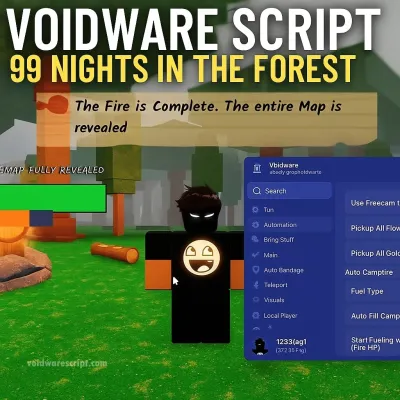 99 nights in the forest voidware - Roblox Script