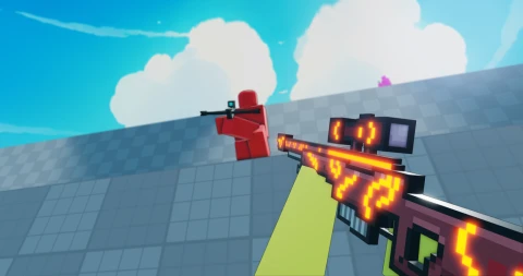 SCRIPT NOKEY AIM BOT, AUTO AIM, ESP & MORE [MOBILE & PC] - Roblox Script