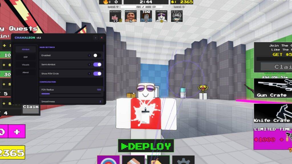 [FPS] Flick Script (Undetected) – AIM BOT, SEMI AIM, ESP - Roblox Script