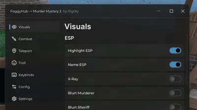 FoggyHub | break gun, kill all, silent aim, farm, etc