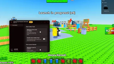 ArchHub | Auto Collect Fuel, Auto Launch, Auto Fuel