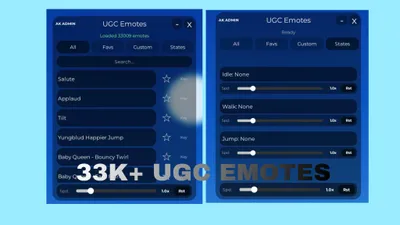 33K+ UGC EMOTES