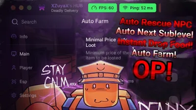 Deadly Auto Farm, Infinite Stamina, Infinite Revive