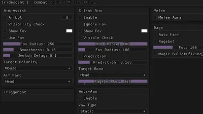 Silent Aim Ragebot And More