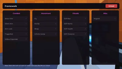 Framework (NO KEYSYSTEM)