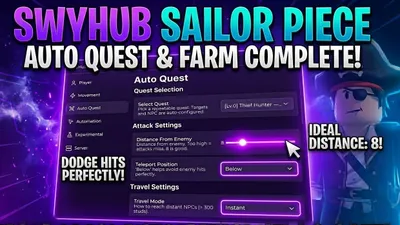 SwyHub | Sailor Piece Auto Farm, Auto Dash & More