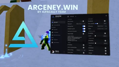 ARCENEY.WIN – No Lag , Auto Farm , PvP
