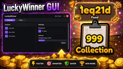 Auto Farm, Anti AFK, Tp Walk, Cpu Saver
