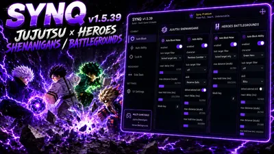 Auto Block Melee/Ability, Auto Side Dash, Auto Ability