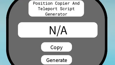 Position Copier | Teleport Script Generator
