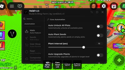 AUTO PLANT AUTO ROLL SEEDS AUTO FERTILIZER ANTI AFK