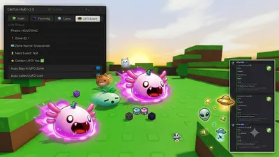 UFO EVENT best KEYLESS Slime Rng script +100 Features