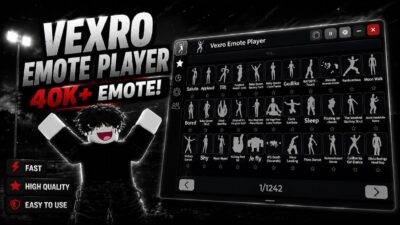 [V4] Vexro Emote Player 40K+ Emotes Keyless