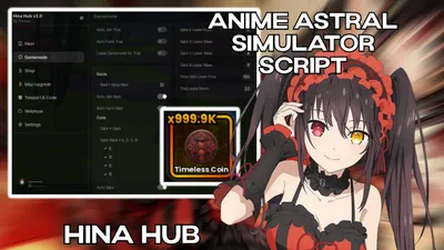 Hina Hub – Auto Timeless, Auto Gate, Auto Quest,Auto Trial,