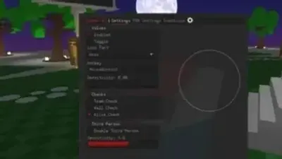 Univerasl aimbot script with changeable FOV settings