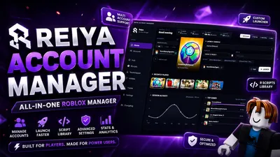 Reiya Account Manager | This Isn’t Just Another Roblox Accou