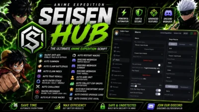Seisen Hub | Auto Farm, Webhooks & Macro