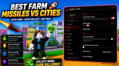 Auto Collect cash, auto Buy Upgrades And More SyneroxHud