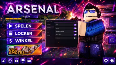 Arsenal Aimbot, ESP, Fly and Speed | Jacob’s Hub
