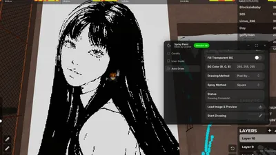 Auto Draw ll Better Features ll Made by me ll Lunariel