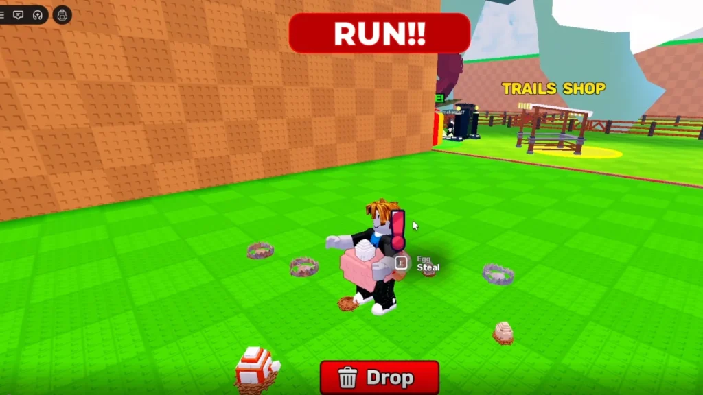 steal an egg godmode - Roblox Script