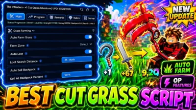 Auto Farm Loot Sell Train Strength Rebirth Upgrade Relic Max