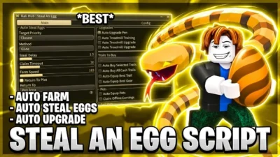 Auto Steal Eggs | God Mode |Auto Upgrades | Auto Sell & More