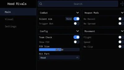 HOOD RIVALS MENU | KEYLESS | SILENT AIM | FREE | INSTANT WIN