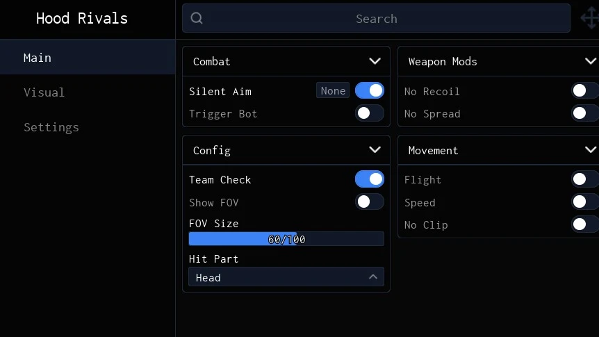 HOOD RIVALS MENU | KEYLESS | SILENT AIM | FREE | INSTANT WIN - Roblox Script
