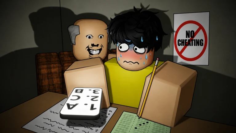 Jacob’s Hub | Cheating During Testing | Auto Play - Roblox Script