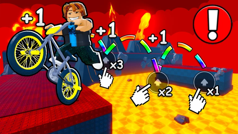 Op LP10 script for +1 Double Jump Bike Escape! - Roblox Script