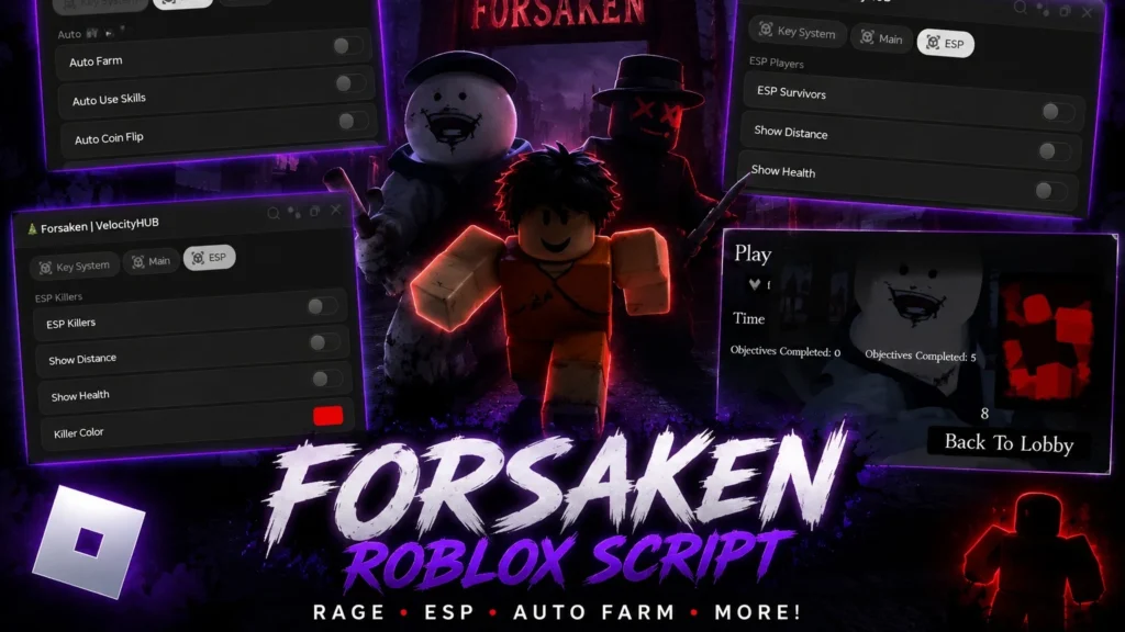 🔥 ULTIMATE ESP + OP AUTO FARM + KILL ALL + AUTO SAFE 🎯 - Roblox Script