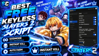 Free Slayers 2 Script | InstantKill, Auto Rollback, Autofarm