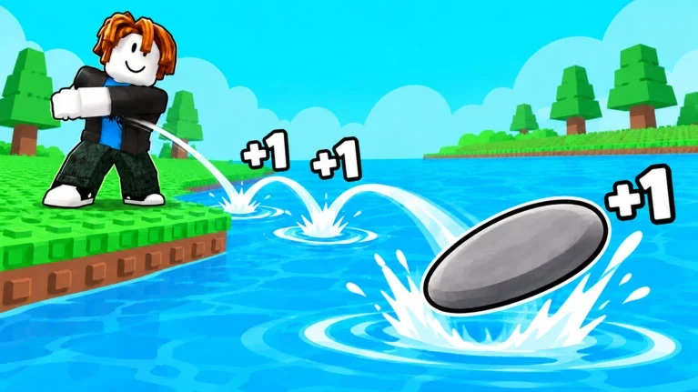 [ KEYLESS ] +1 Stone Skipping SCRIPT - Roblox Script