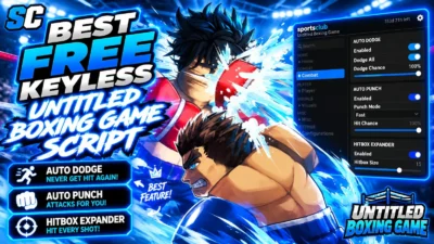 Free Untitled Boxing Game | Auto Dodge, Style Changer, Farms