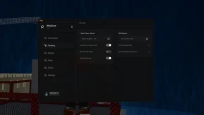 RAIL hub | finishers unlocker, Auto Item Farm, block bot