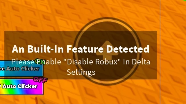Universal Robux Disabler V2 - Roblox Script
