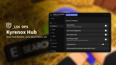 [OPENSOURCE] Kyrenox Hub | Auto Find Needle, Auto Sell, etc