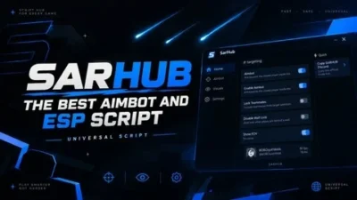 SARHUB | Universal Script | Aimbot | ESP | AUTOFIRE | MORE!